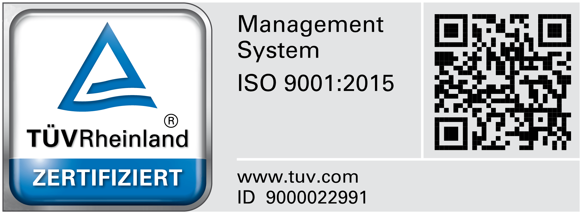 TÜV Zertifiziert